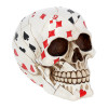 Teschio con Carte da Gioco 