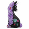 Unicorno nero dia de los Muertos