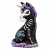 Unicorno nero dia de los Muertos