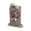 he Lovers Bronze Gothic Skeleton Ornament 20.5cm