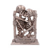 he Lovers Bronze Gothic Skeleton Ornament 20.5cm