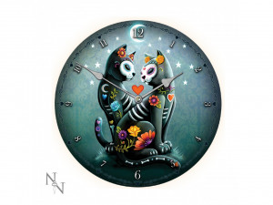 orologio con gatti