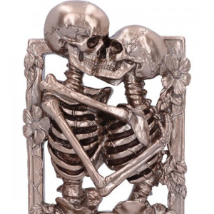 he Lovers Bronze Gothic Skeleton Ornament 20.5cm