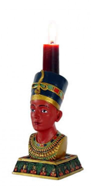 Portacandele Nefertiti