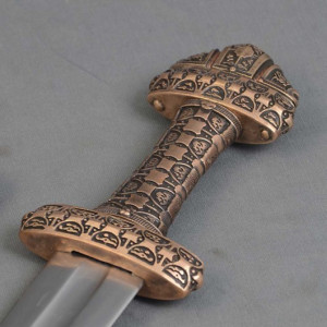 Spada acciaio Viking bronze