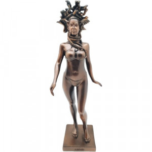 Statua Dea "Medusa" bronzo cm.32