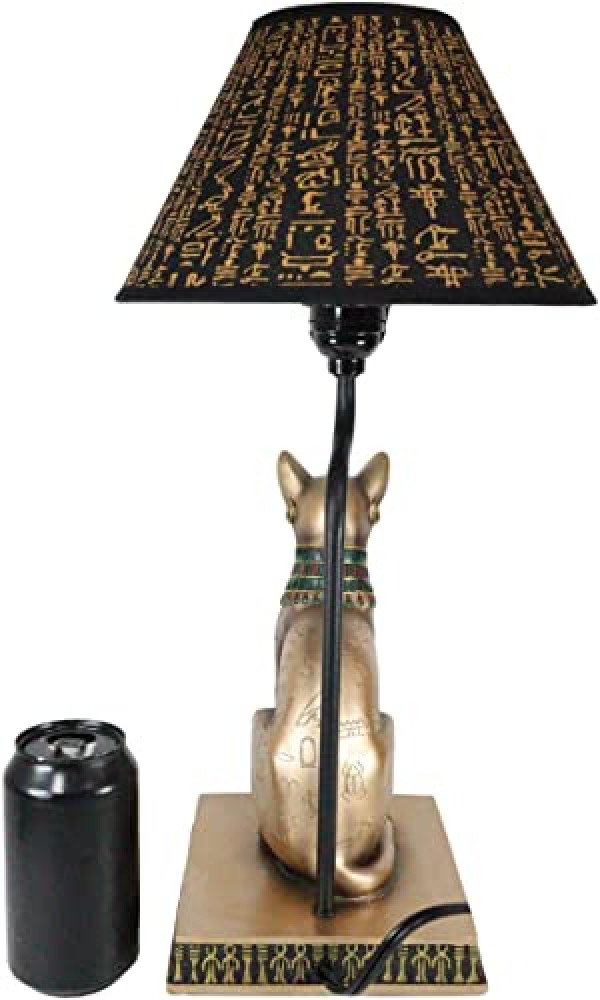 BRONZE BASTET LAMP