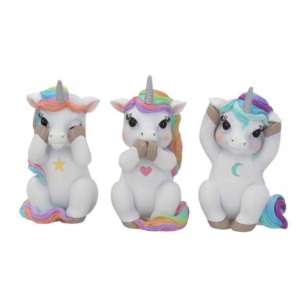Unicorni non vedo, non sento e non parlo