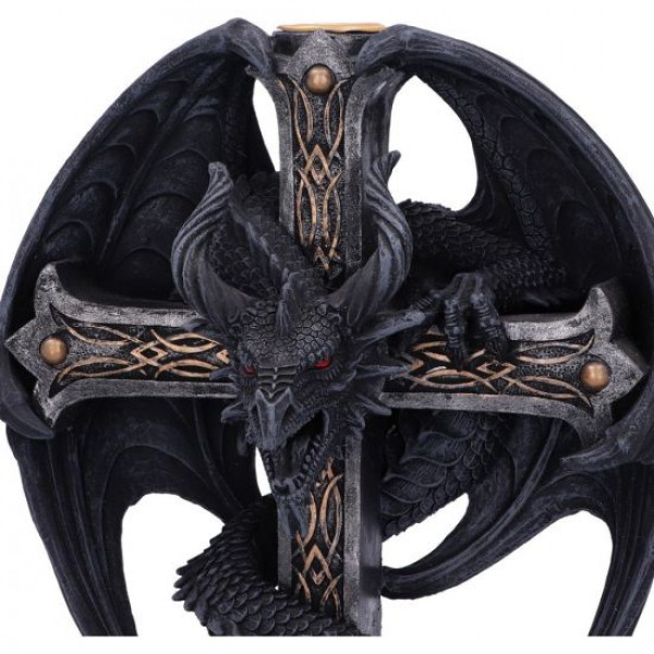 Dark Ember Candle Holder 24.5cm