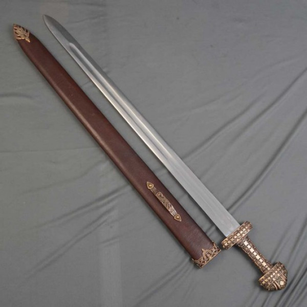 Spada acciaio Viking bronze